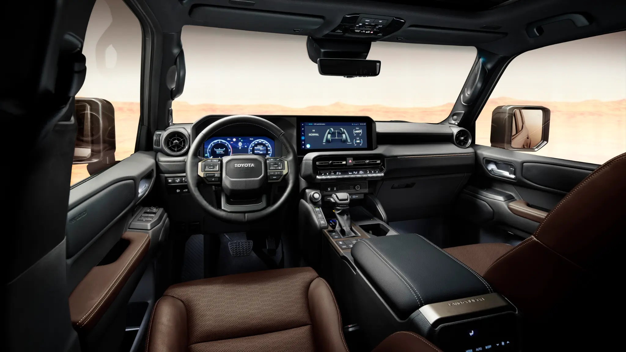 Toyota Land Cruiser interior