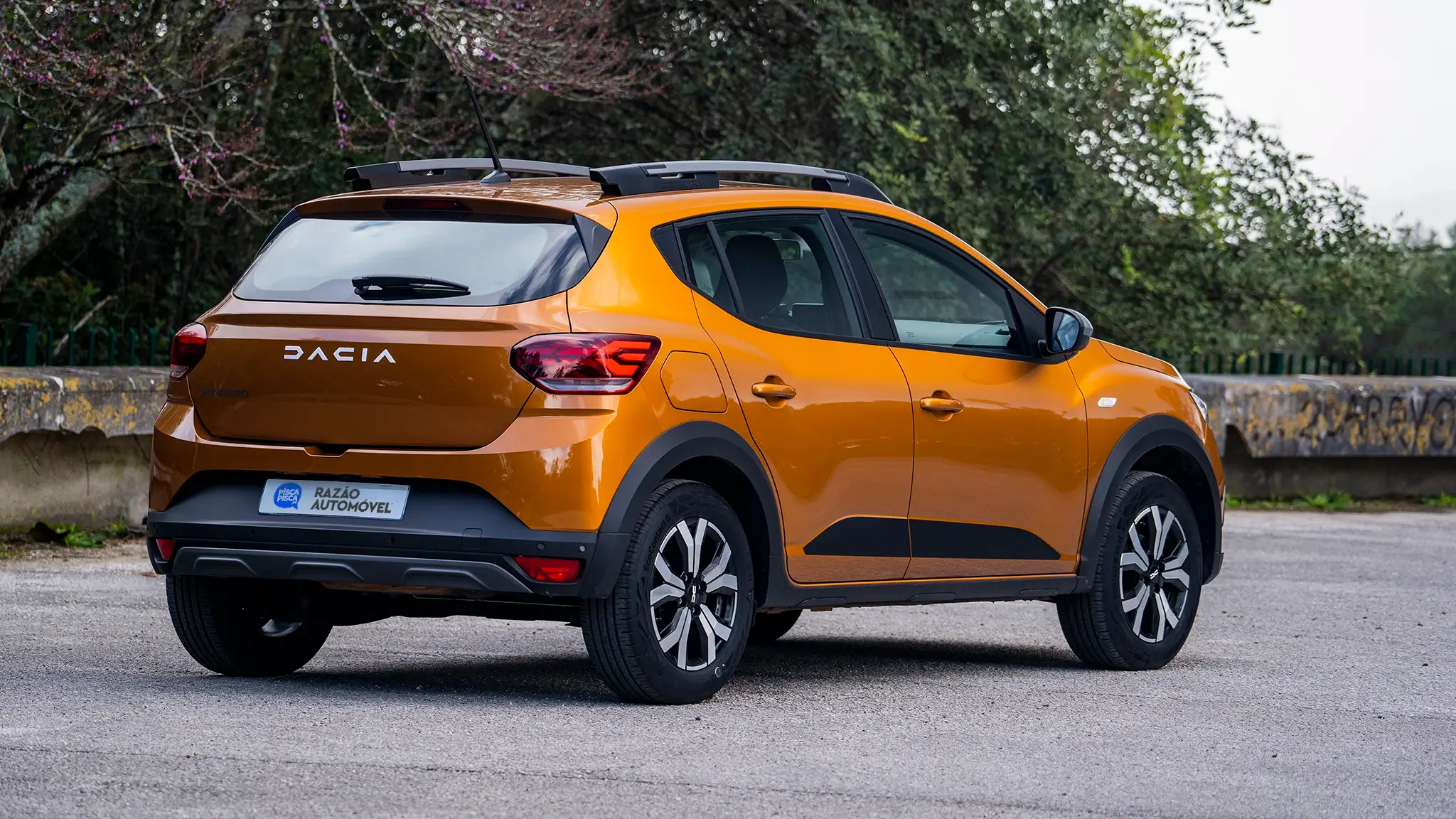 Dacia sandero stepway, traseira 3/4