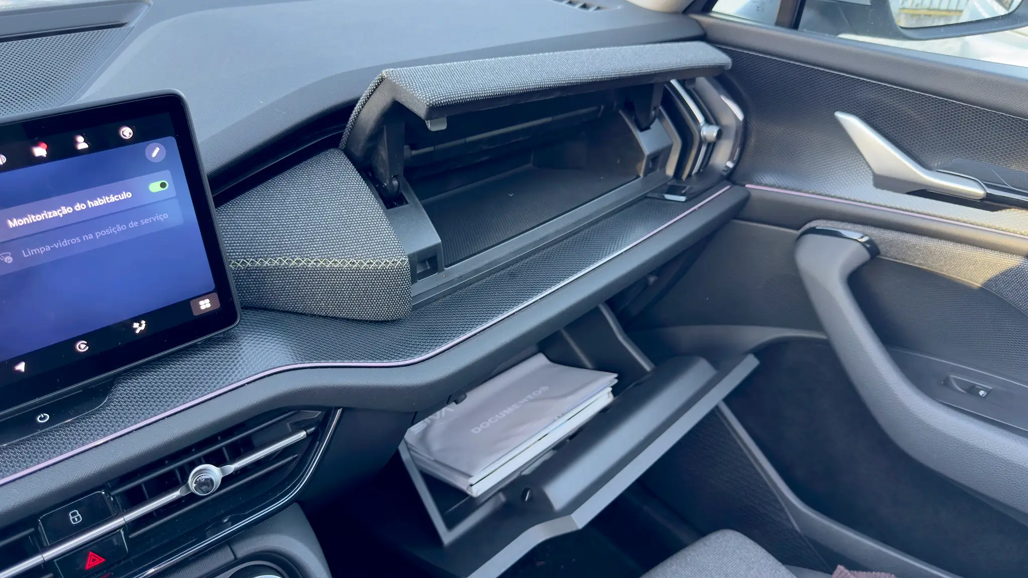 Kodiaq Diesel - porta-luvas