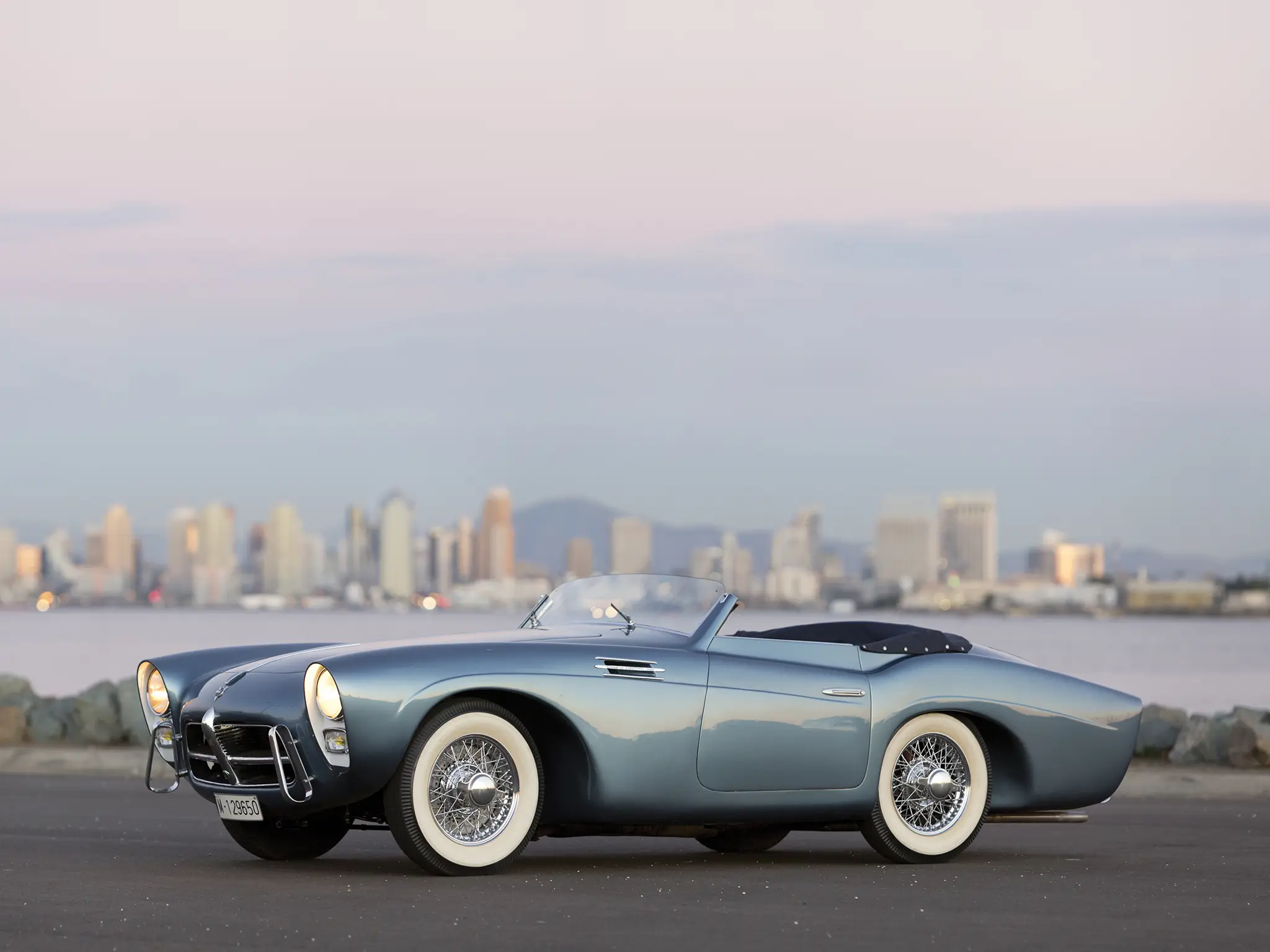 Pegaso Z-102 b cabriolet by saoutchik vista dianteira 3/4