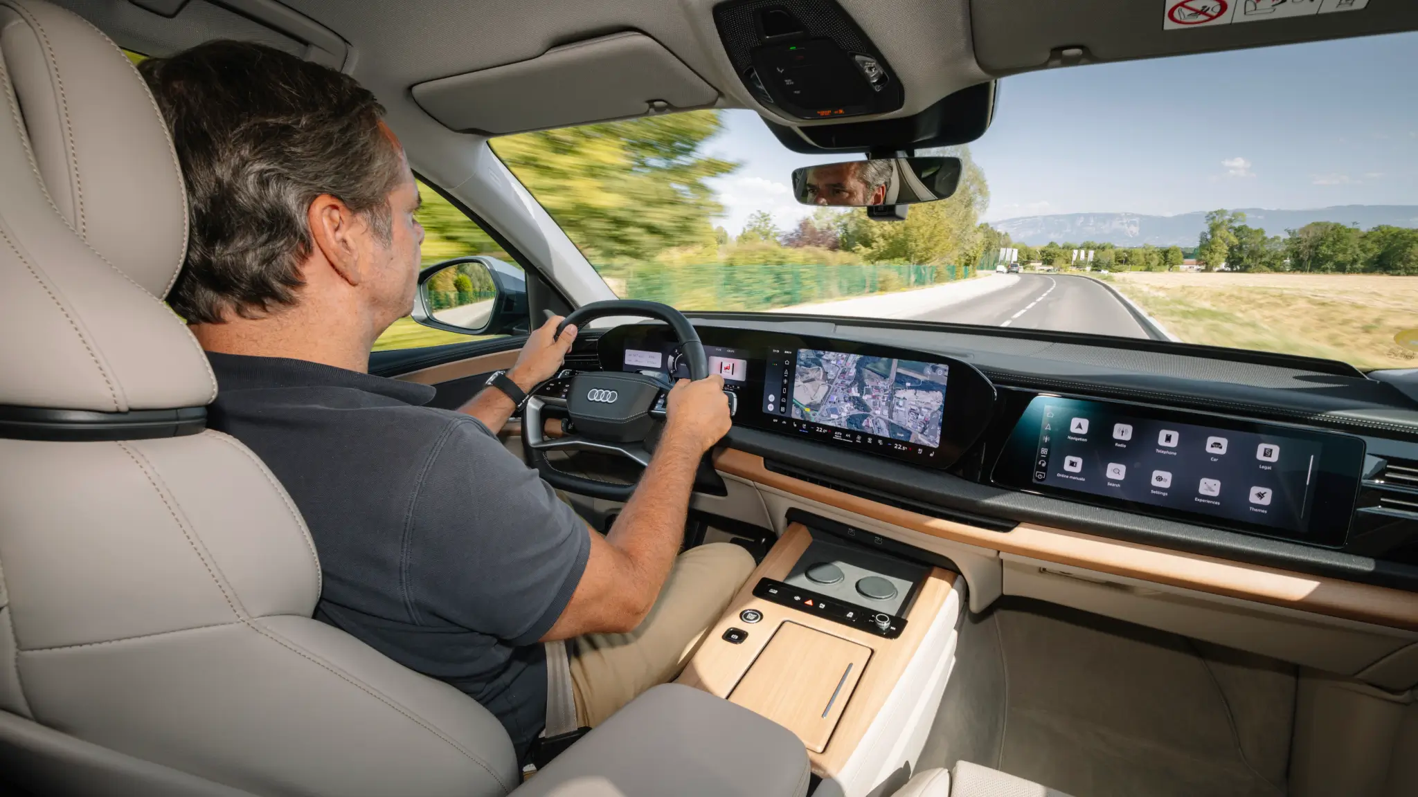 Joaquim Oliveira ao volante do Audi Q7