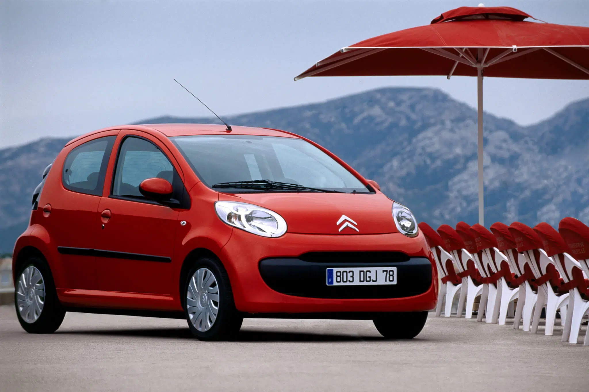 Citroen C1 vista dianteira 3/4