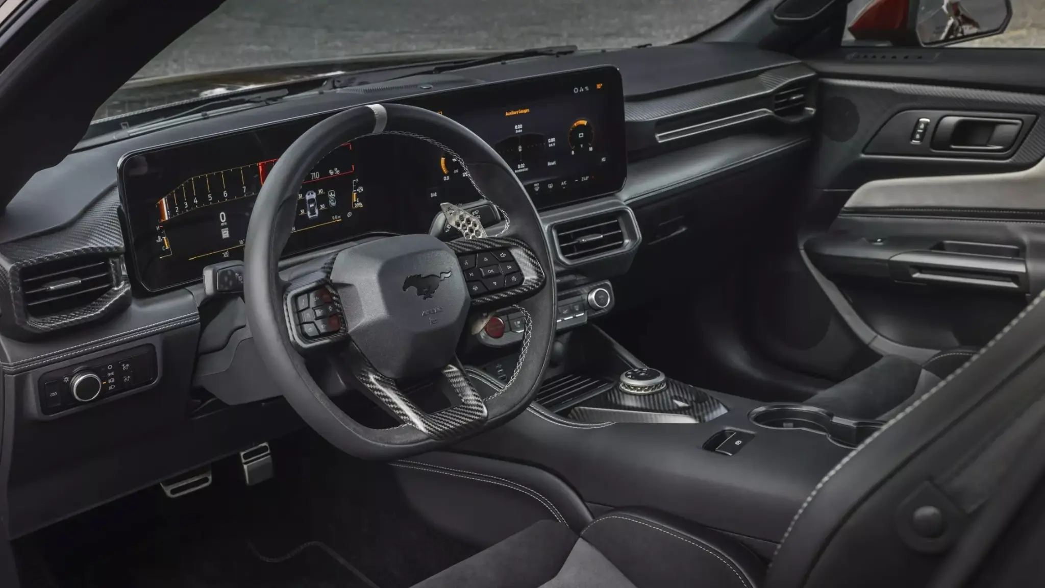 Ford Mustang GTD interior
