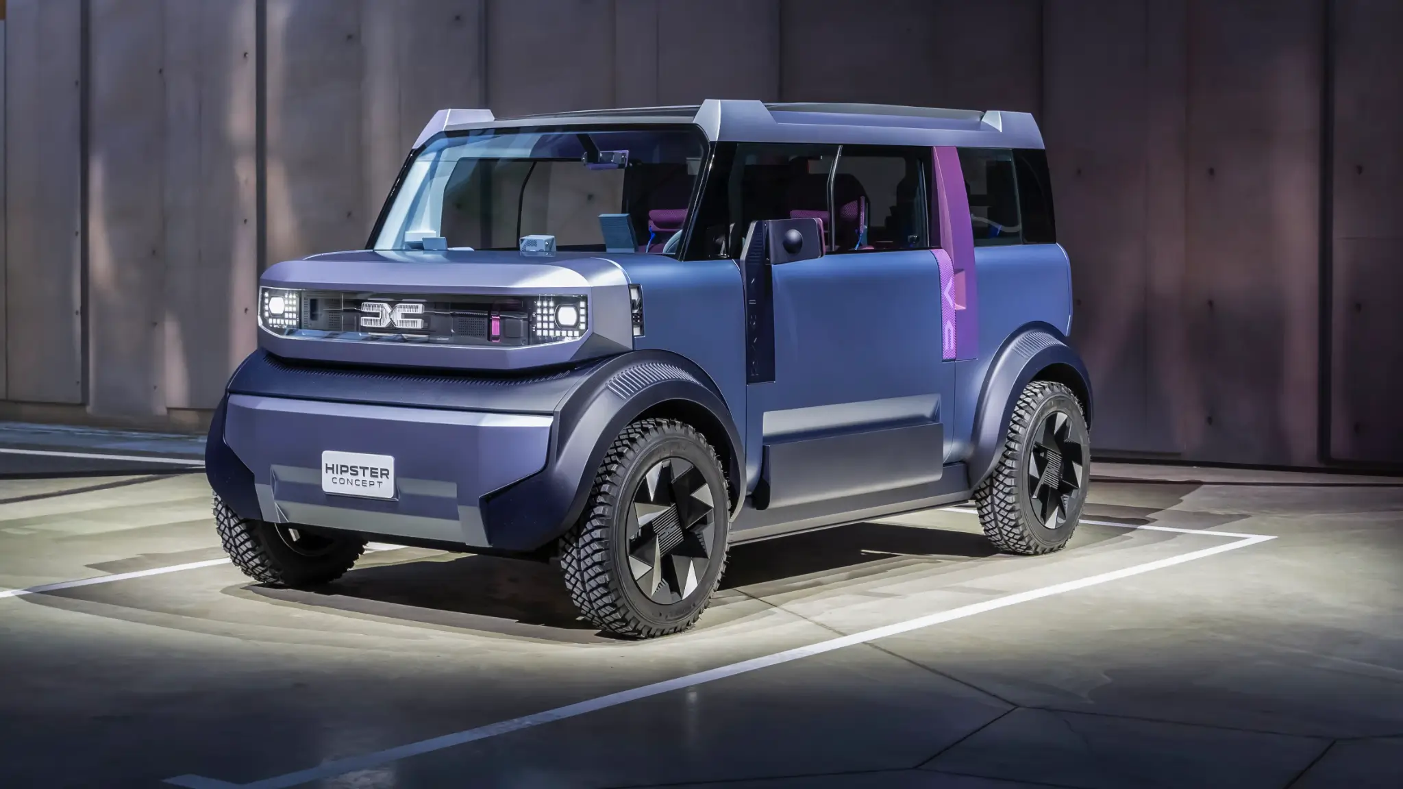 Dacia Hipster concept dianteira 3/4