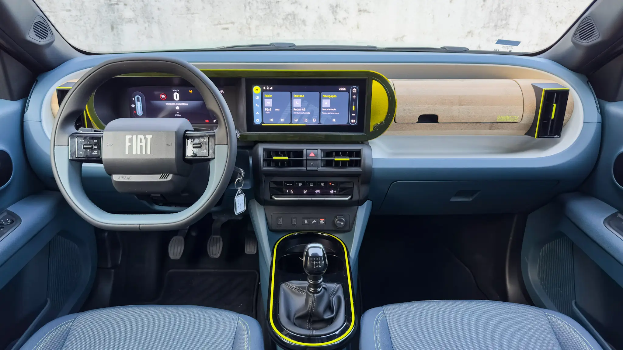 FIAT Grande Panda interior geral