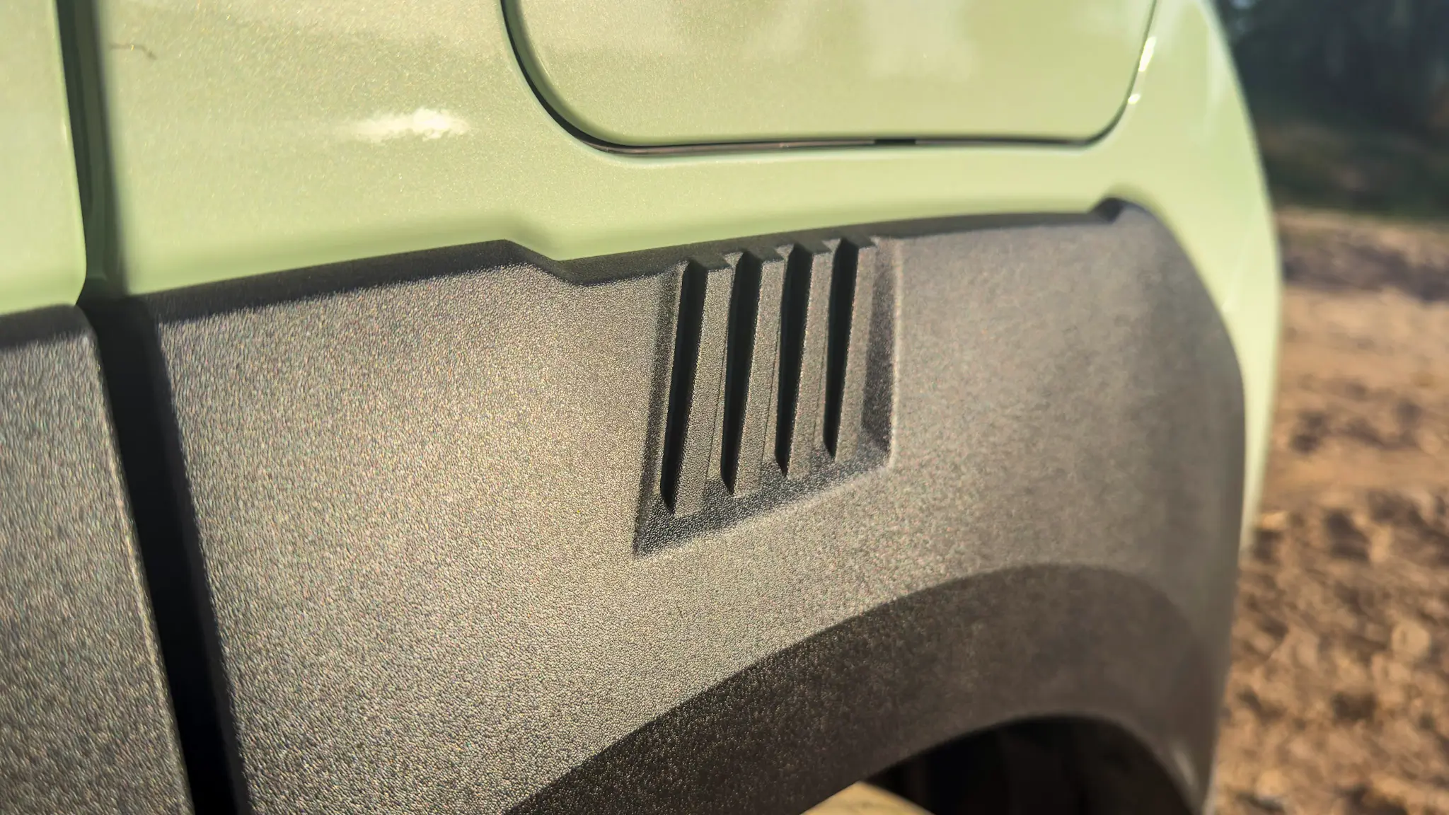 FIAT Grande Panda pormenor logotipo
