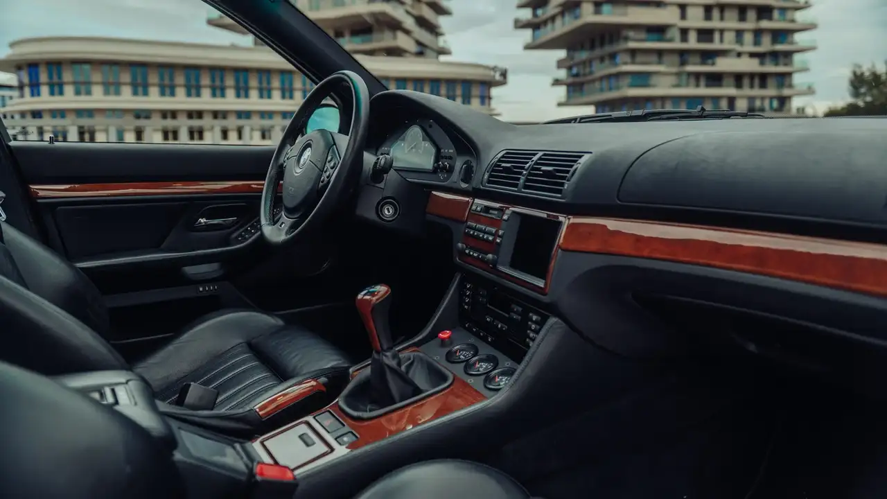 BMW M5 motor Vw interior