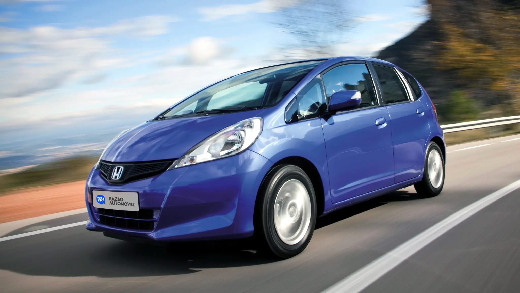 Honda Jazz na estrada
