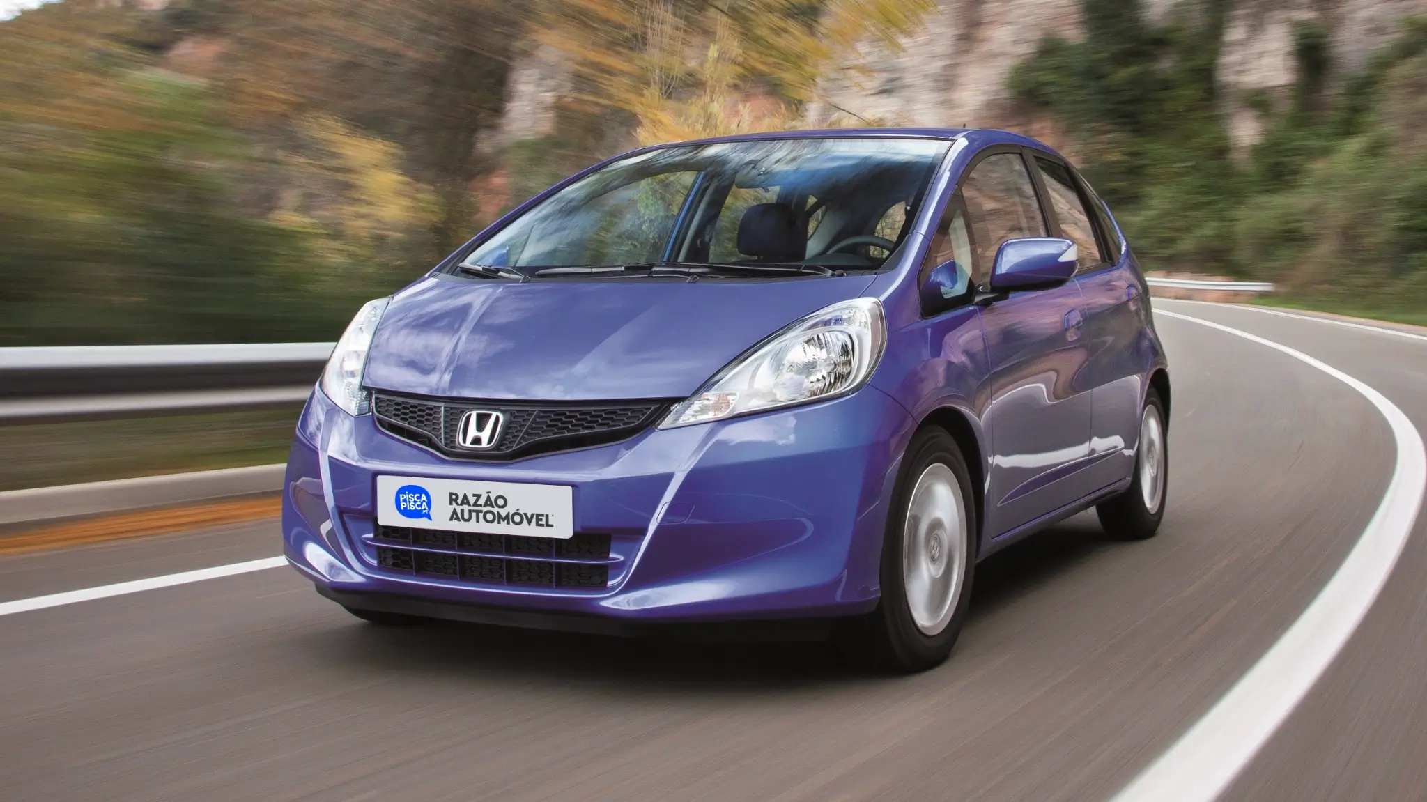 Honda Jazz frente 3/4