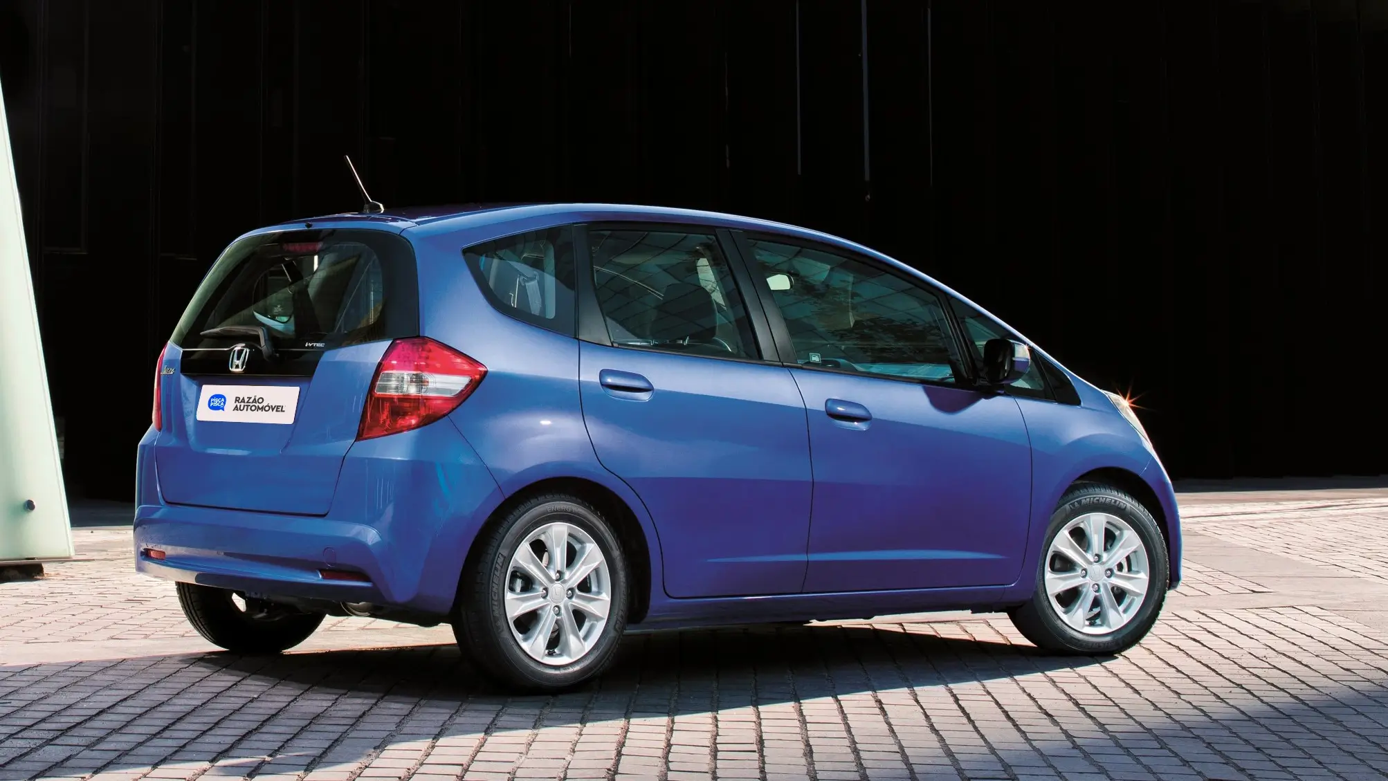 Honda Jazz,, traseira 3/4