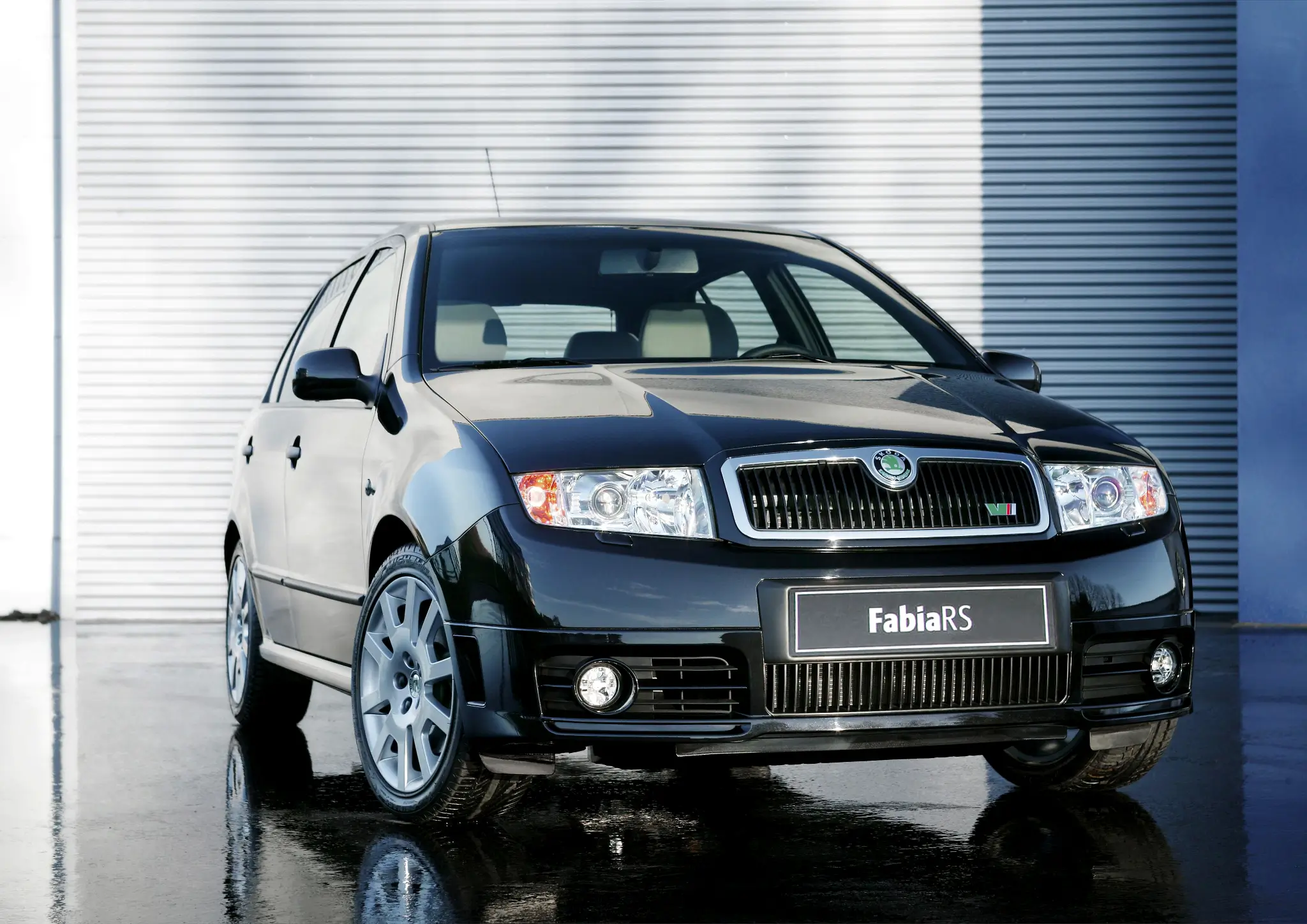 Skoda Fabia vRS TDI vista frontal 3/4