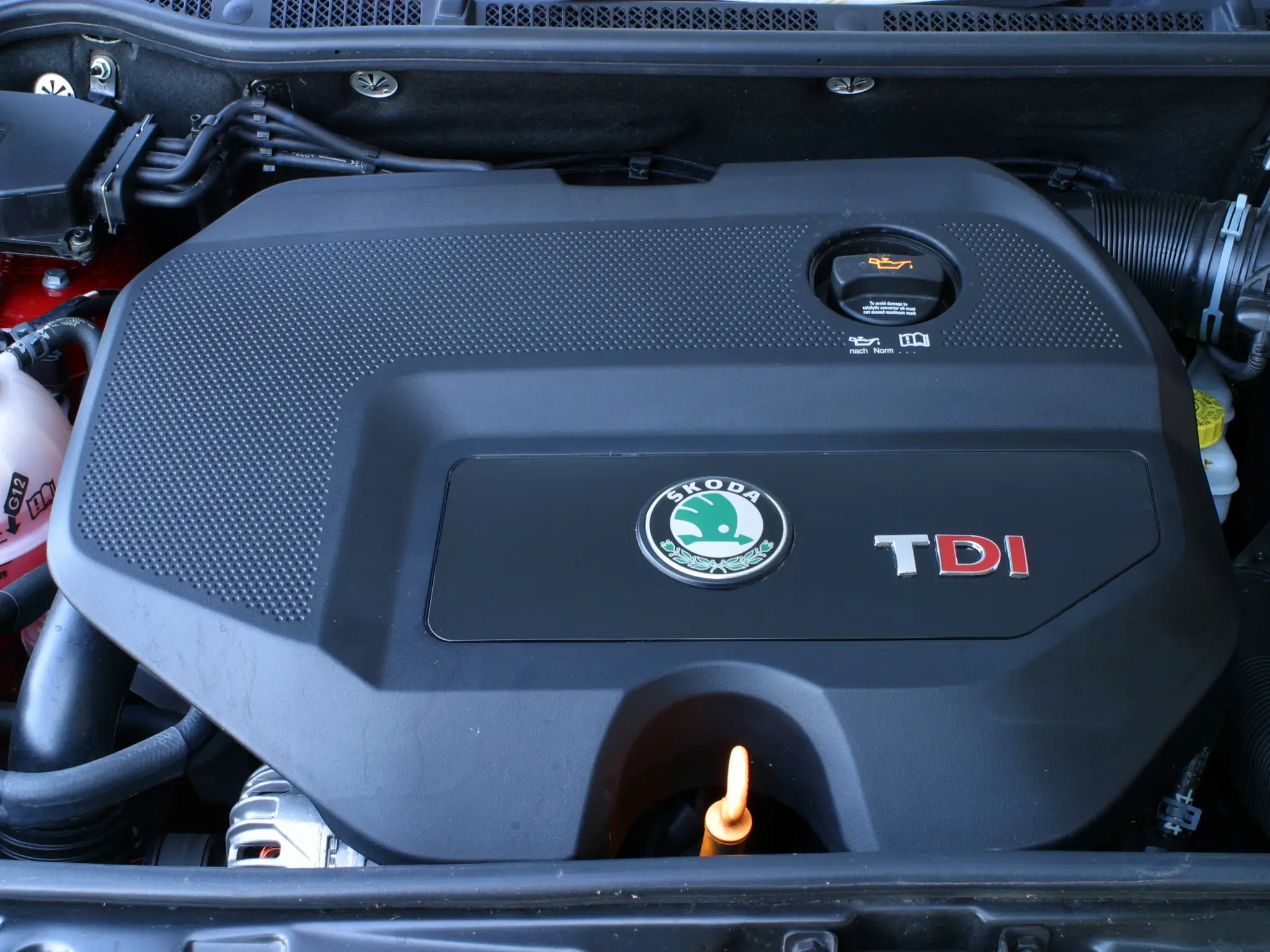 Skoda Fabia vRS TDI interior