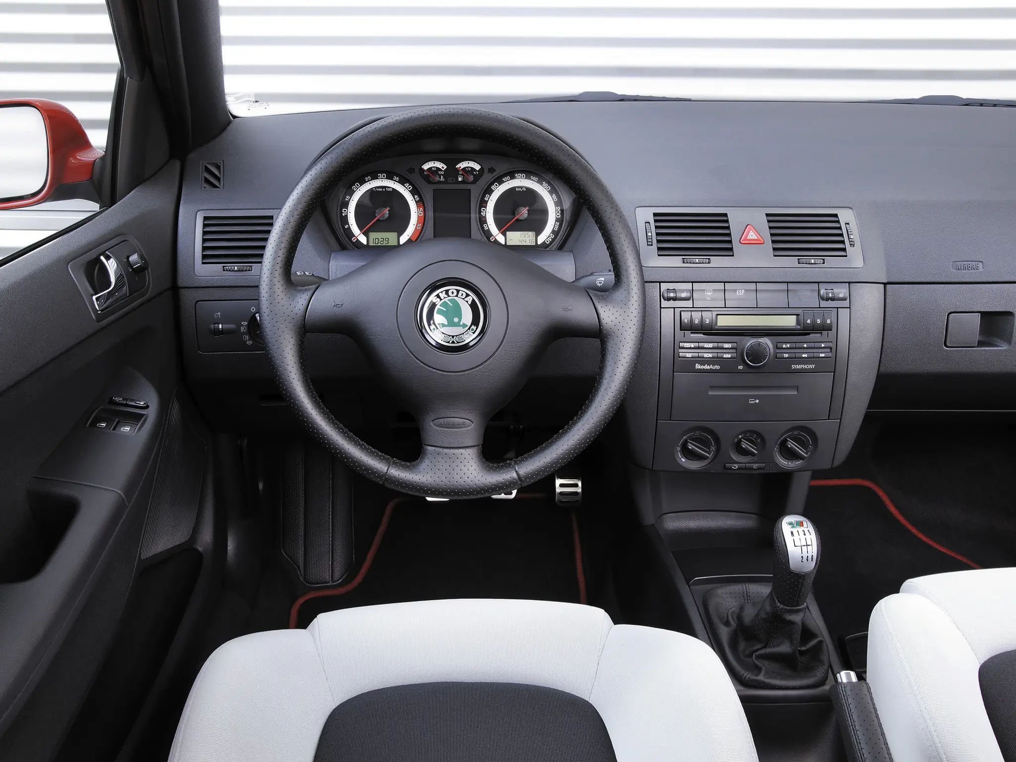 Skoda Fabia vRS TDI interior