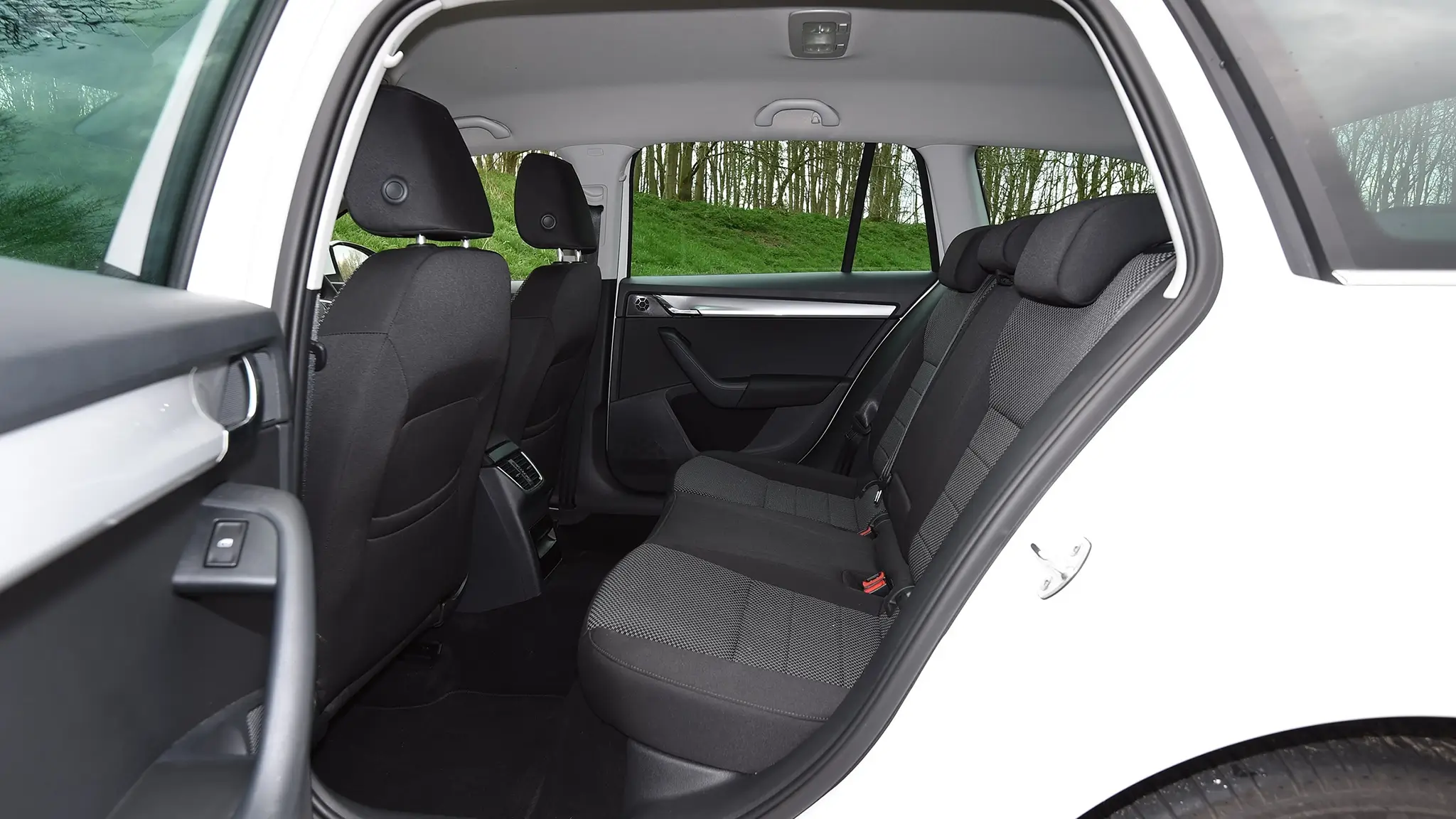 segunda fila de assentos