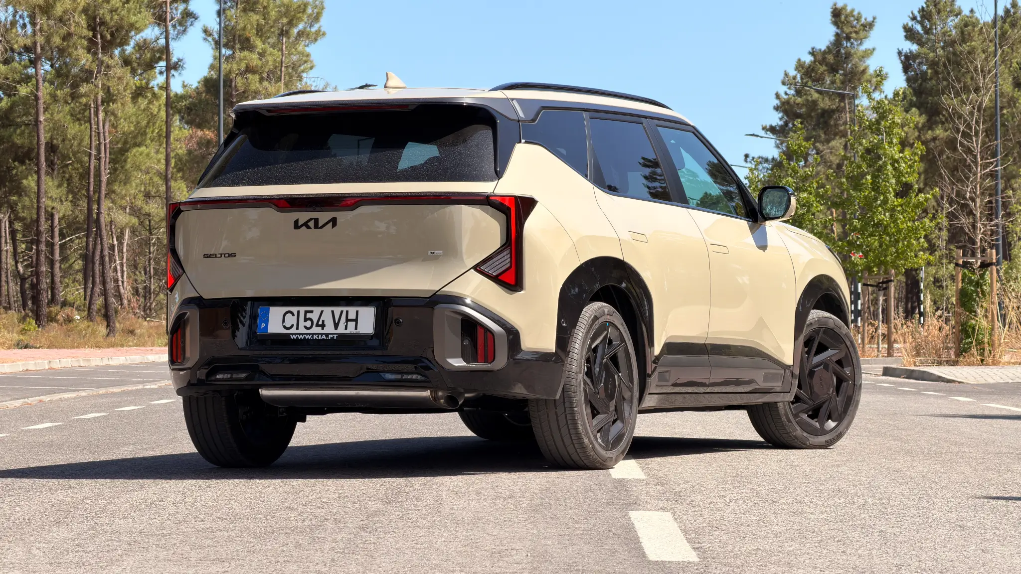 Kia Seltos 3/4 traseira