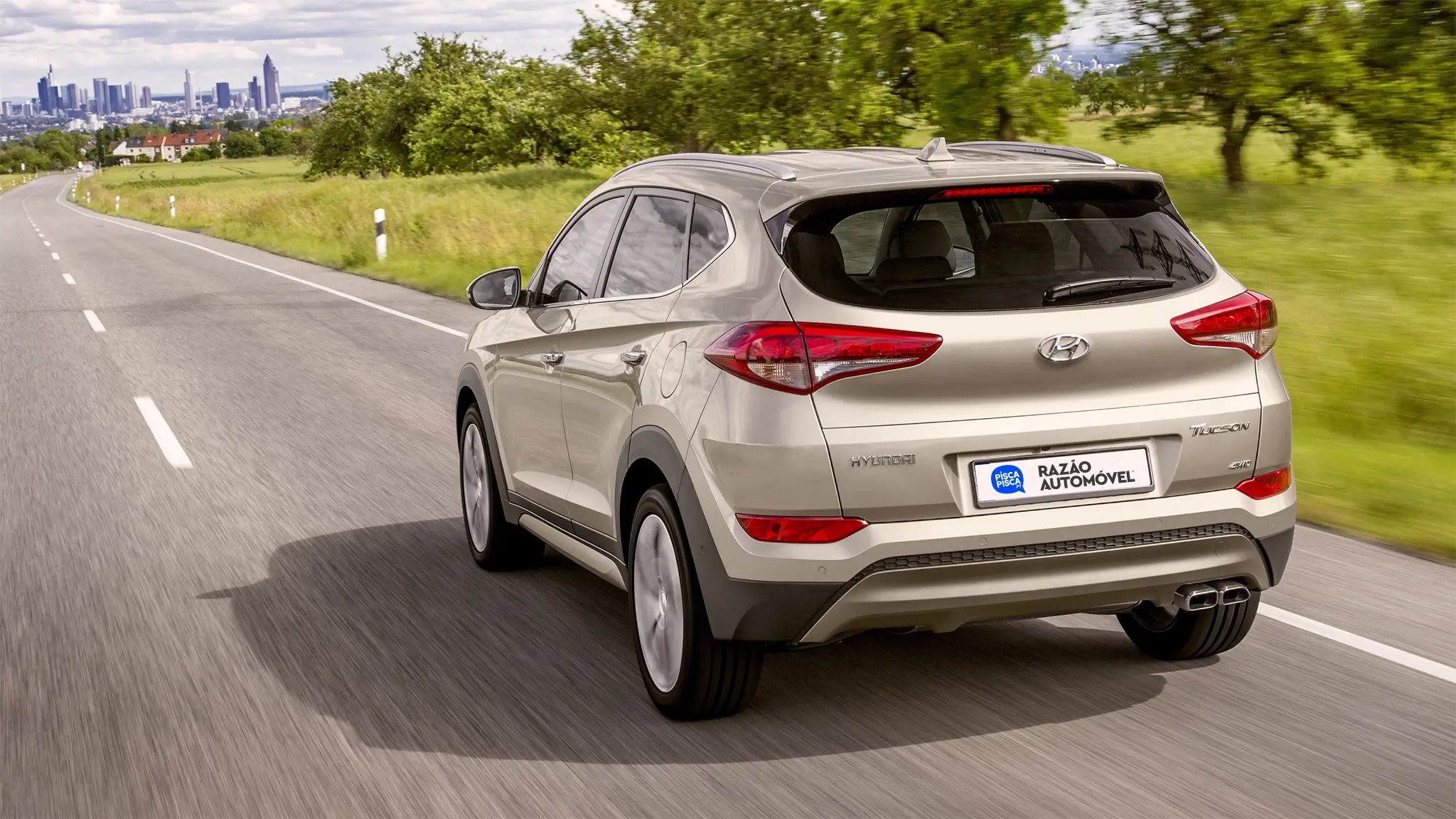 Hyundai Tucson 2015-2020 usado, traseira