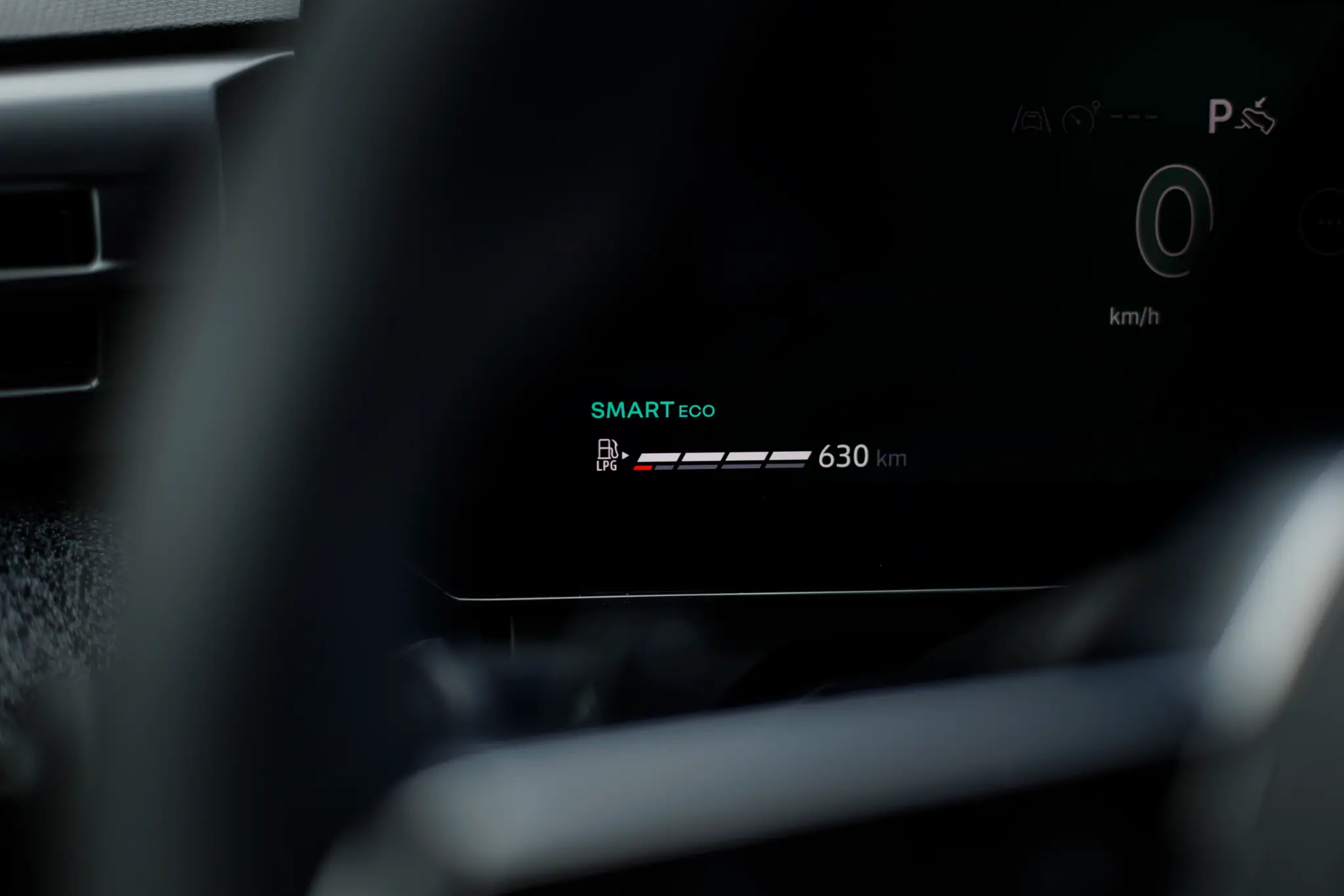 Renault Clio Eco-G painel de instrumentos
