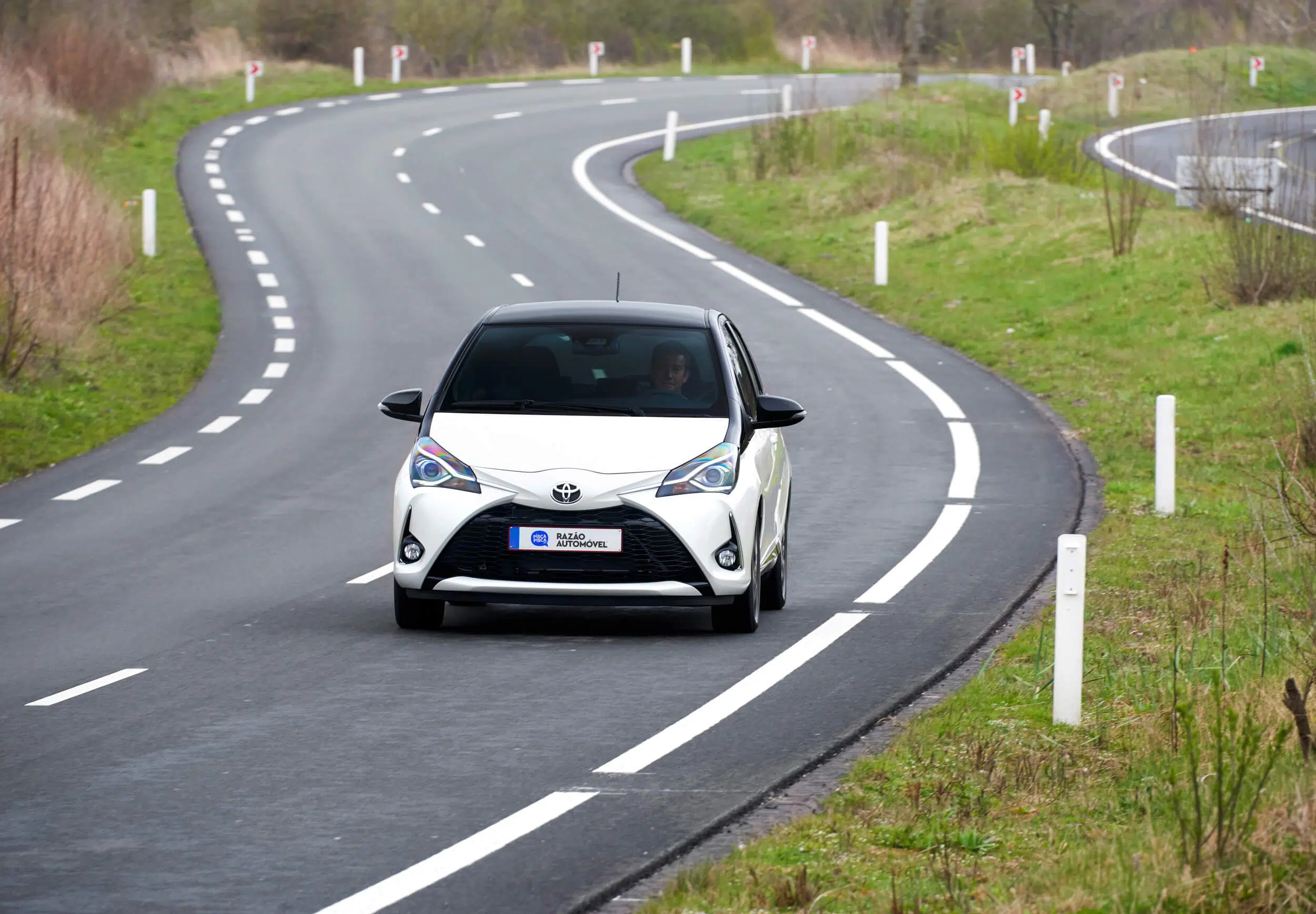Toyota Yaris na estrada