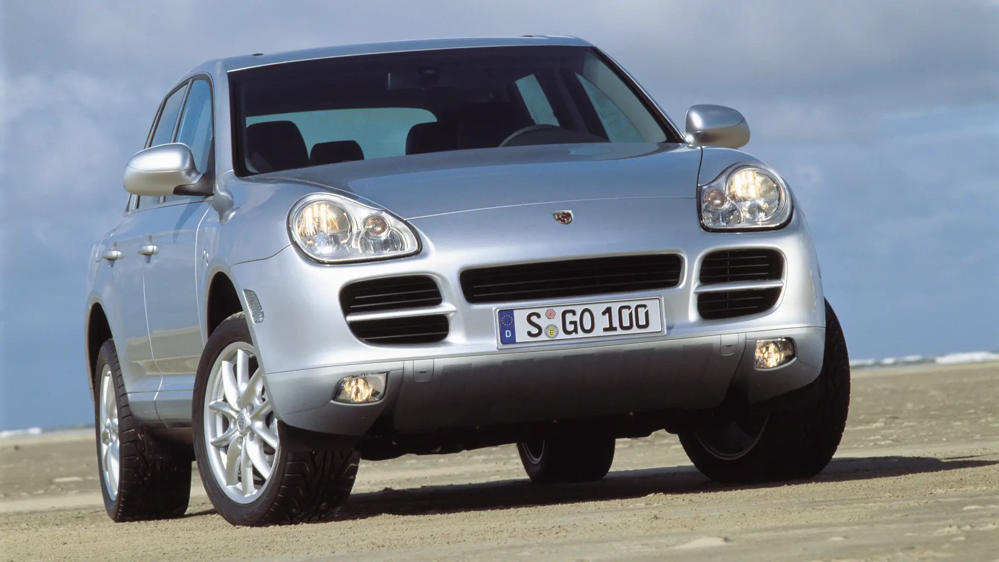 Porsche Cayenne (955) — frente 3/4