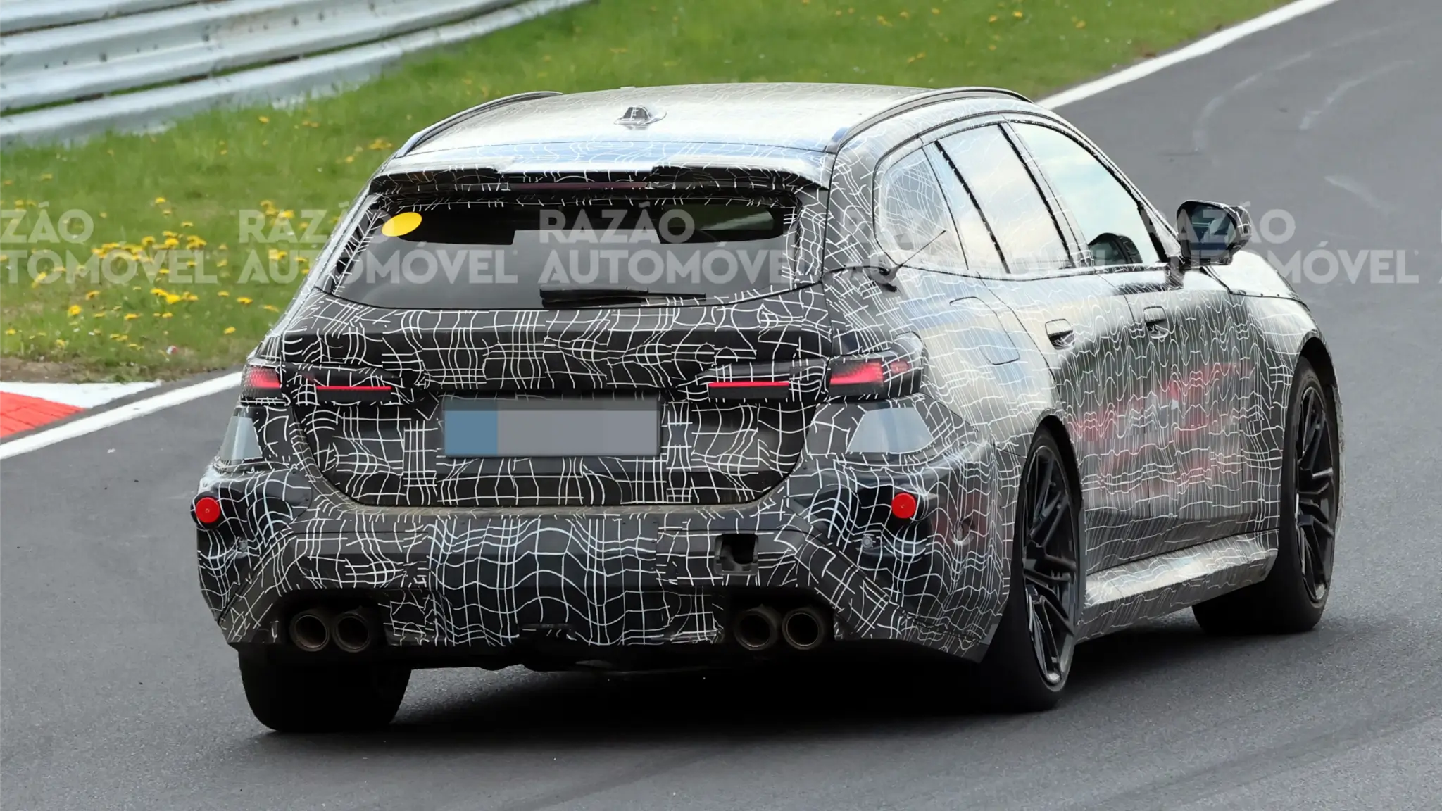 Protótipo BMW M5 Touring facelift traseira