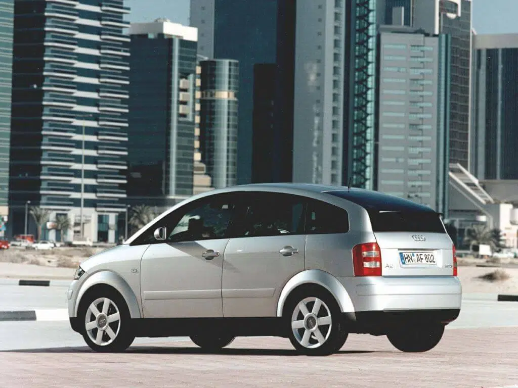 Audi A2 vista traseira 3/4
