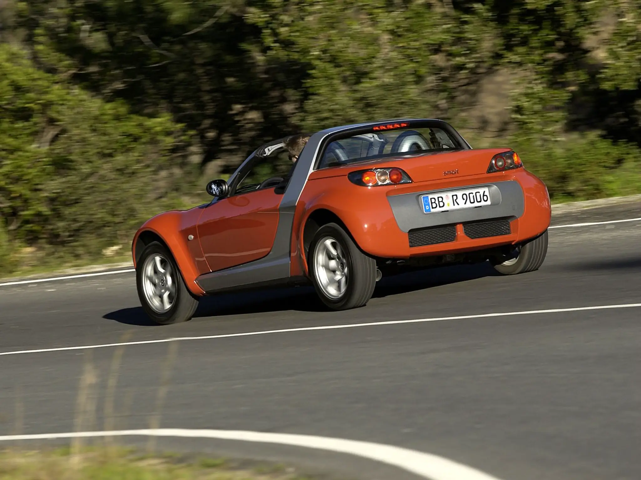 Smart Roadster vvista traseira 3/4
