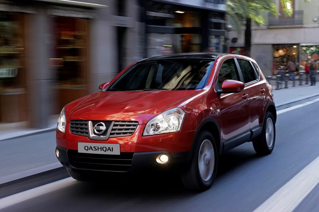 Nissan Qashqai vista dianteira