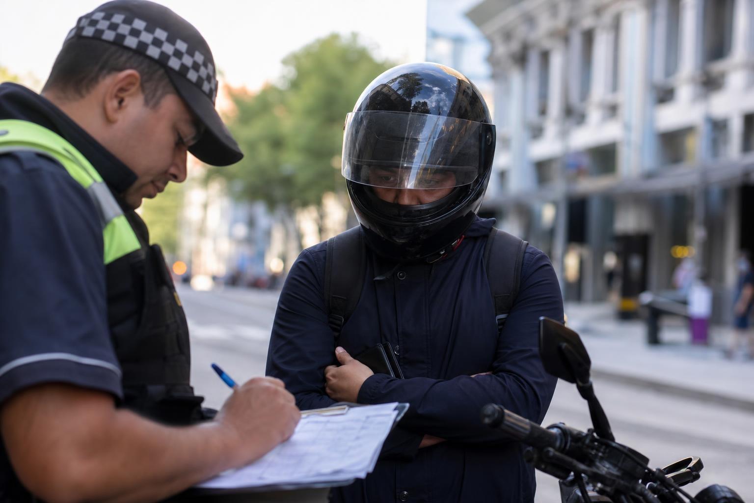 Casco certificado obligatorio para motociclistas desde enero : la multa ya tiene monto